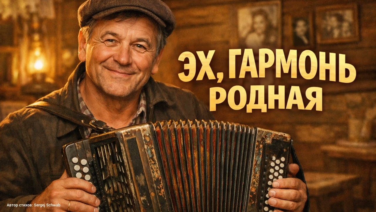 Эх, Гармонь родная 🪗 Душевная песня, что трогает сердце