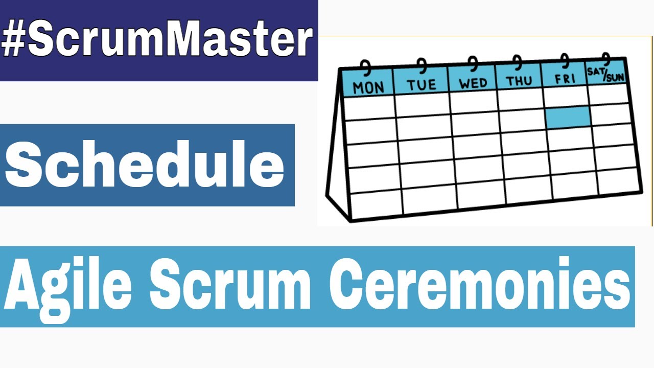 Когда следует планировать церемонии Agile Scrum?