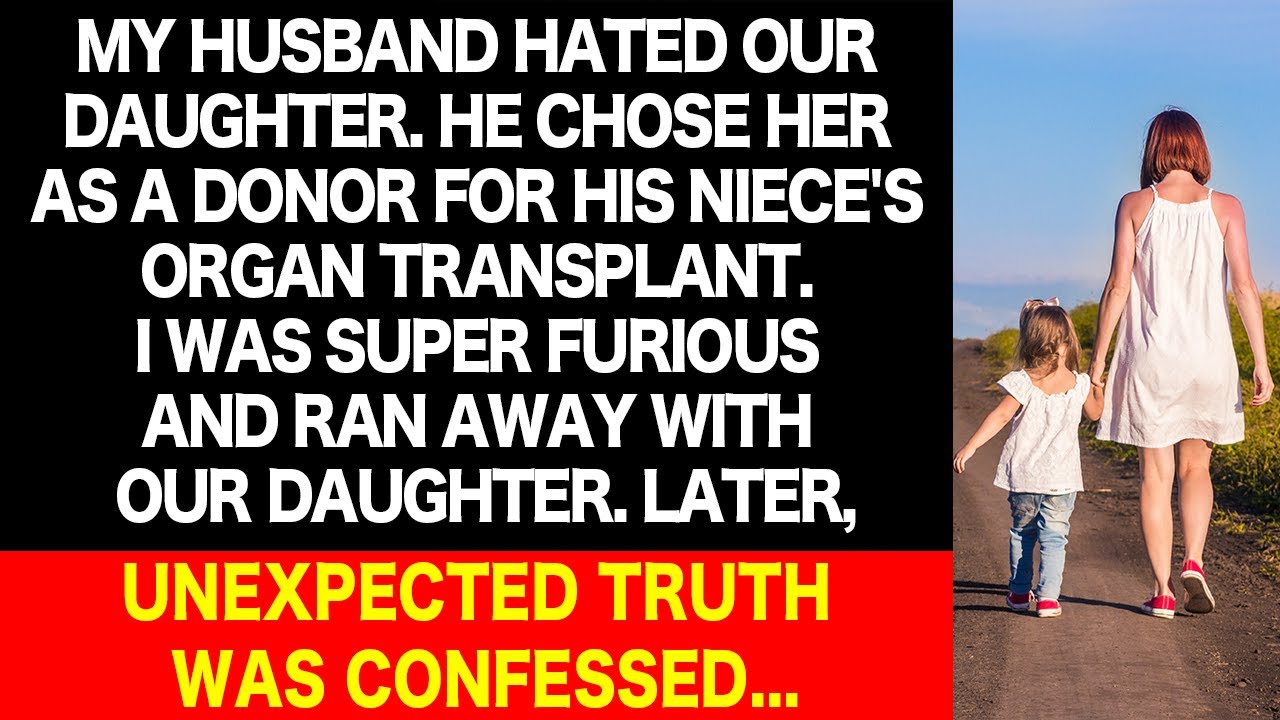 My Husband's unthinkable request: Our daughter's heart for transplant. and What I did next was...