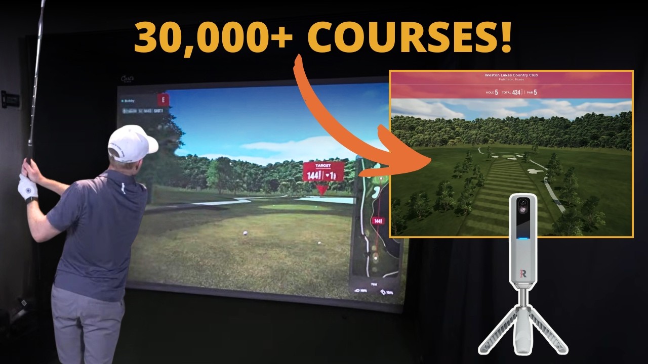 Тестирование функции Course Play от Rapsodo MLM2Pro — Мое домашнее поле + Огаста