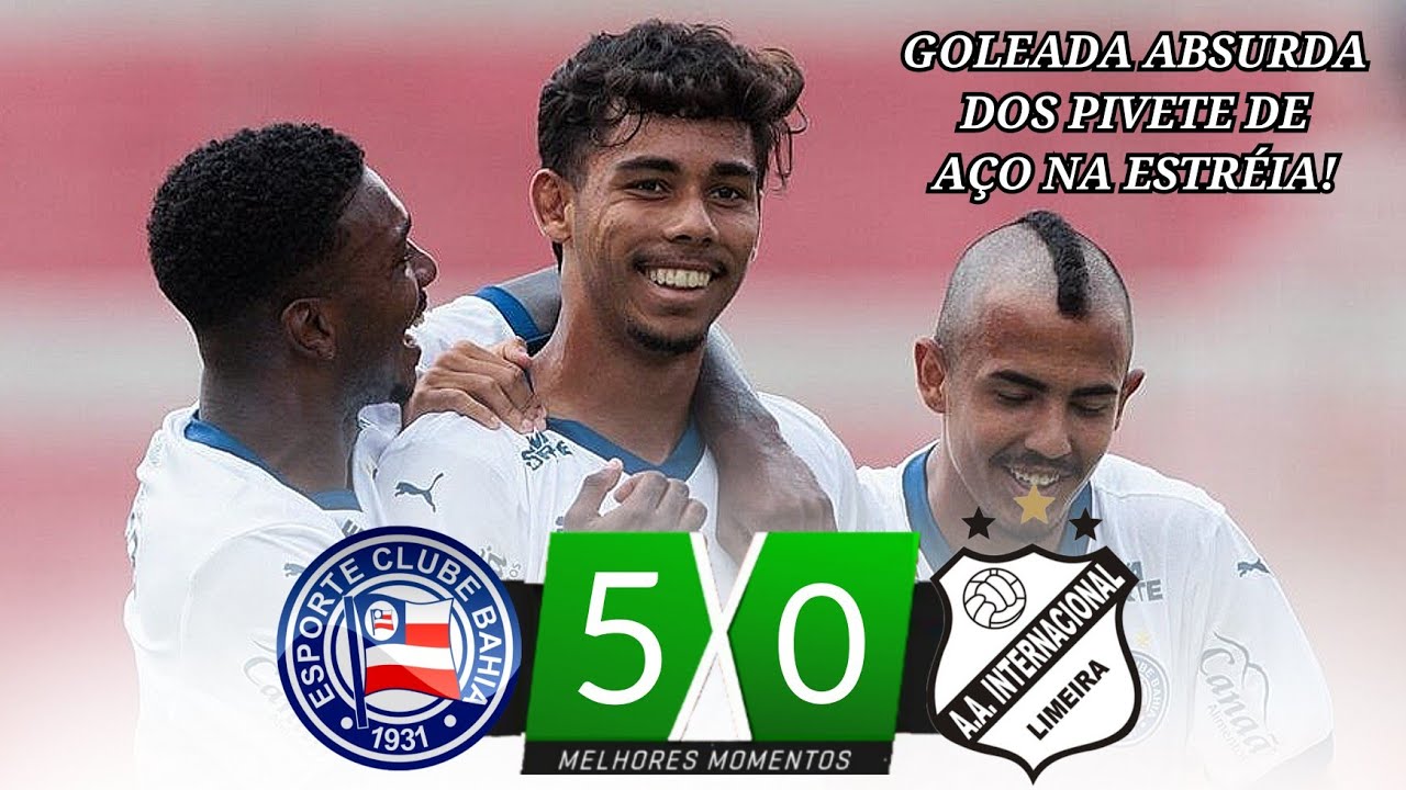 Bahia x Inter de Limeiras | Gols e Melhores Momentos | Copinha 2026