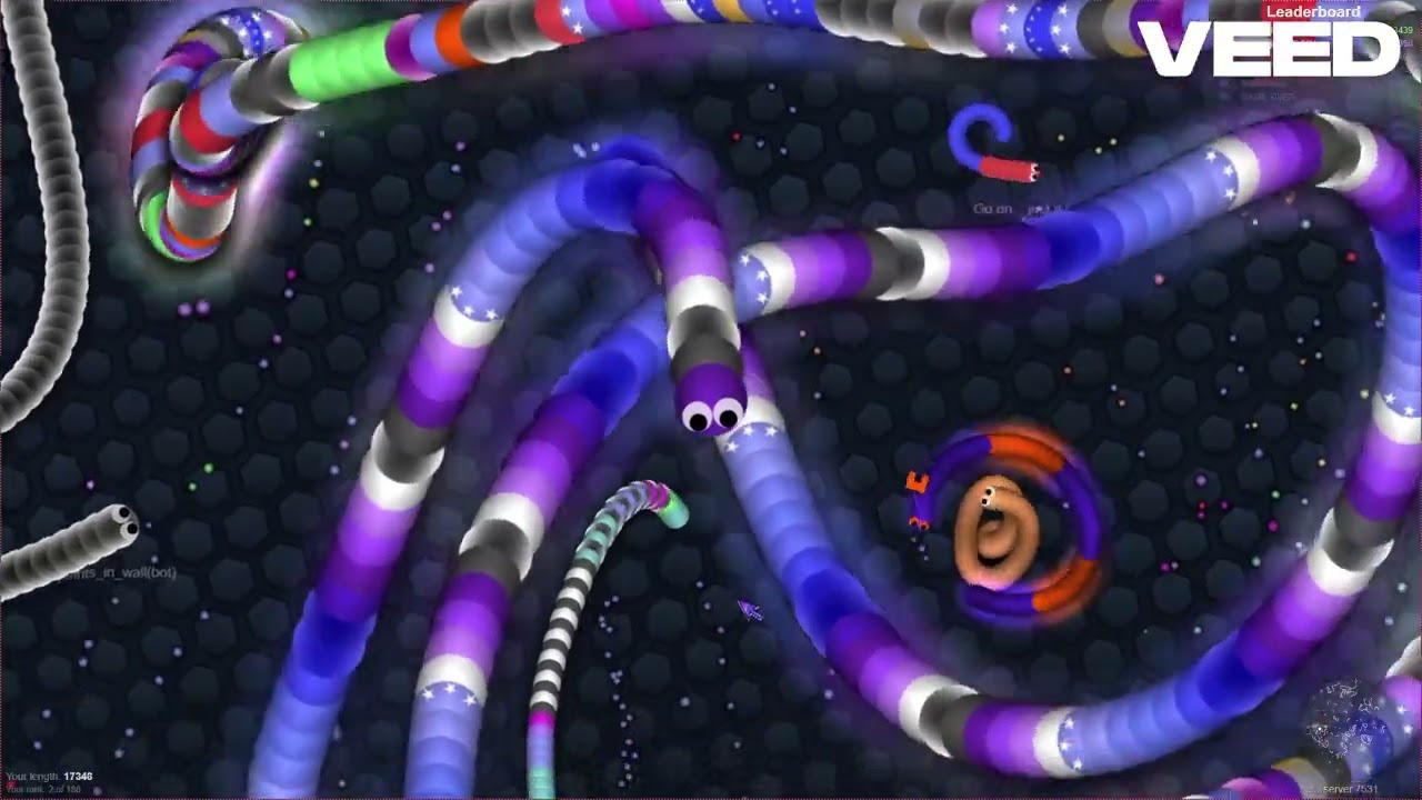 RUTHLESS KILLER Snake CONQUERS EVERYONE! // Slitherio Funny Moments // Epic Slither Gameplay!