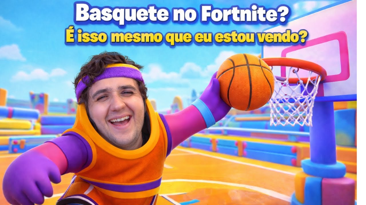 Novo modo De Basquete do Fall Guys no Fortnte