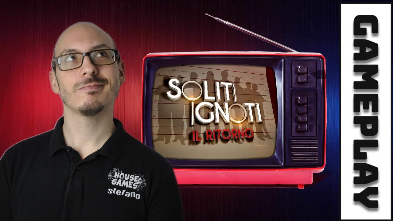 SOLITI IGNOTI: Partita Completa Al Gioco Da Tavolo Delle Identità Segrete - Clementoni