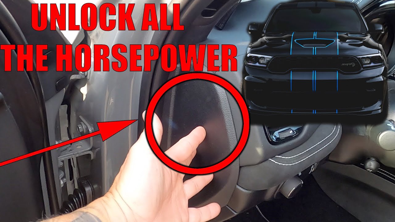 Установка обходного кабеля HELLCAT DURANGO TRACKHAWK — как это сделать