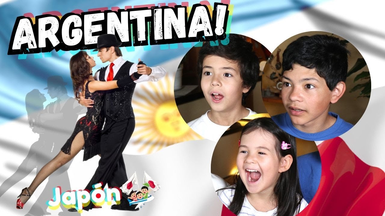 Niños Japoneses reaccionan a Argentina es Diversidad y Colores de Argentina!