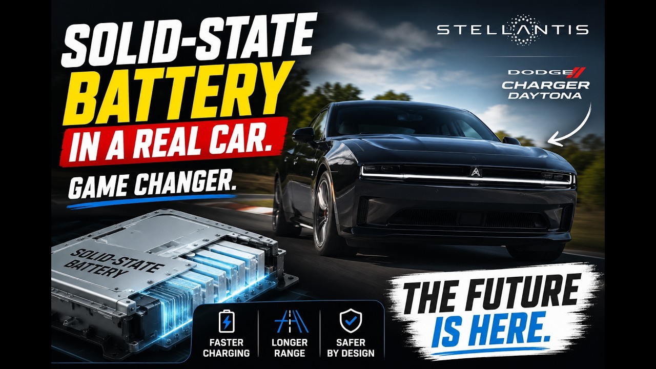 Stellantis Just Put a Solid-State Battery in a Real Dodge Charger&hellip; Here&rsquo;s Why It Changes Everything
