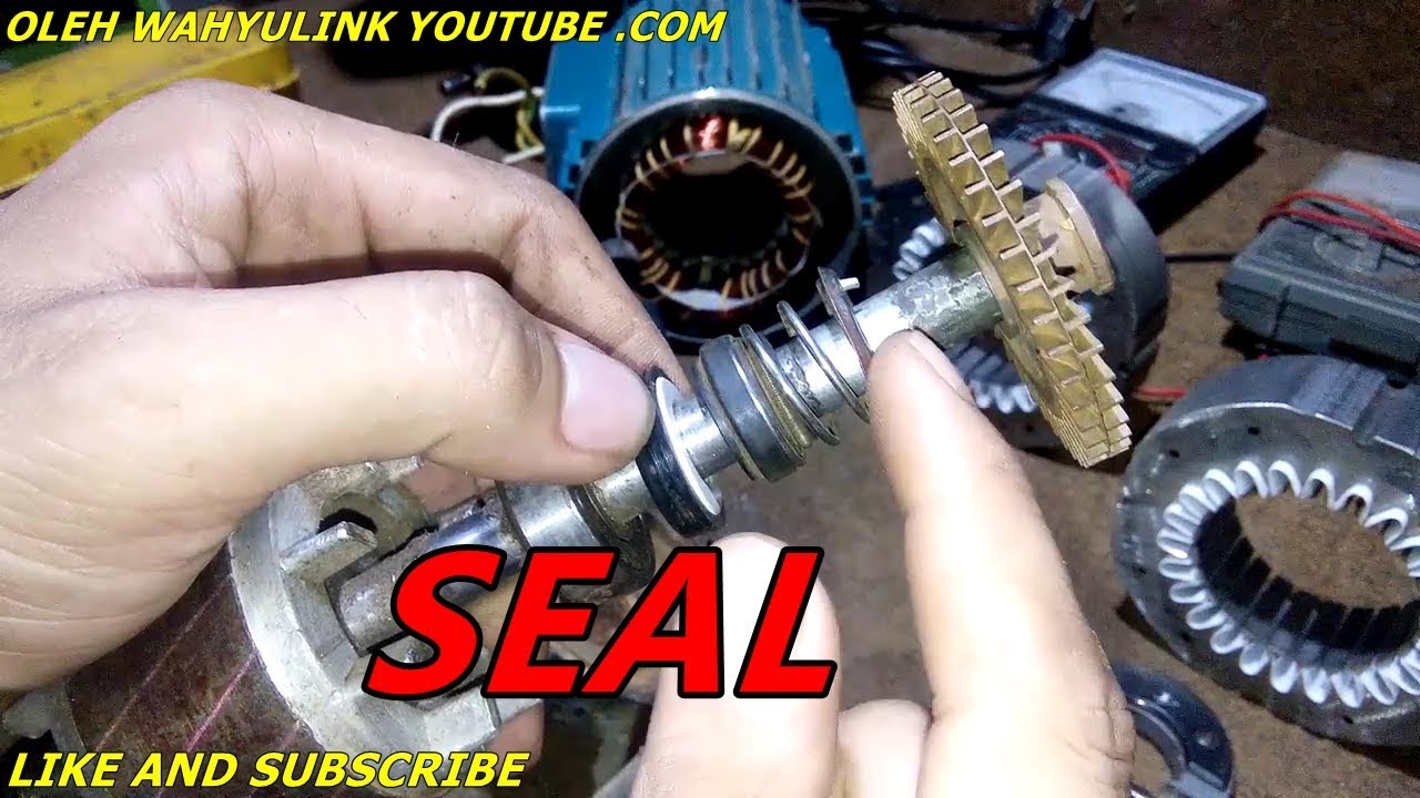 SUSUNAN SEAL YANG BENAR SAAT DI PASANG PADA POMPA AIR
