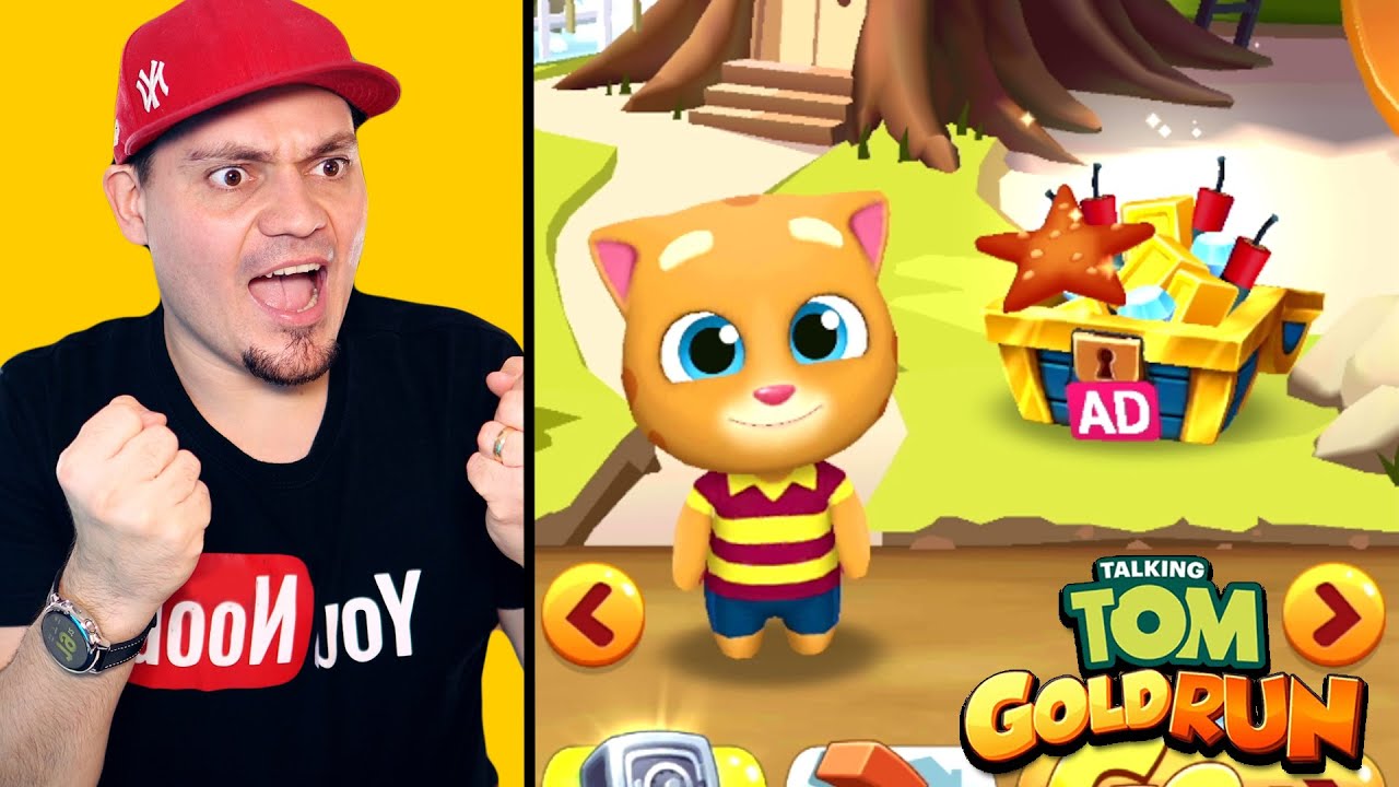 ODBLOKOWAŁEM GINGERA!🥇 Talking Tom Gold Run