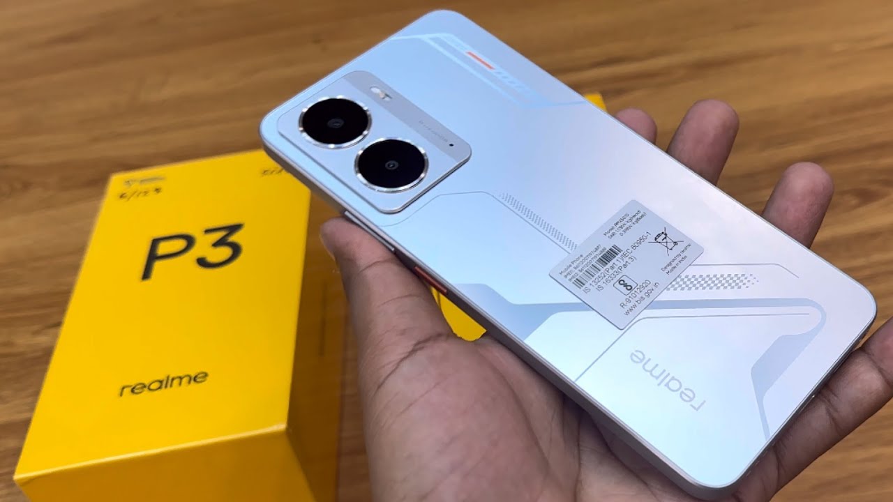 Realme P3 5G Silver Unboxing,First Look & Review 🔥 | Realme P3 Price,Spec & Many More