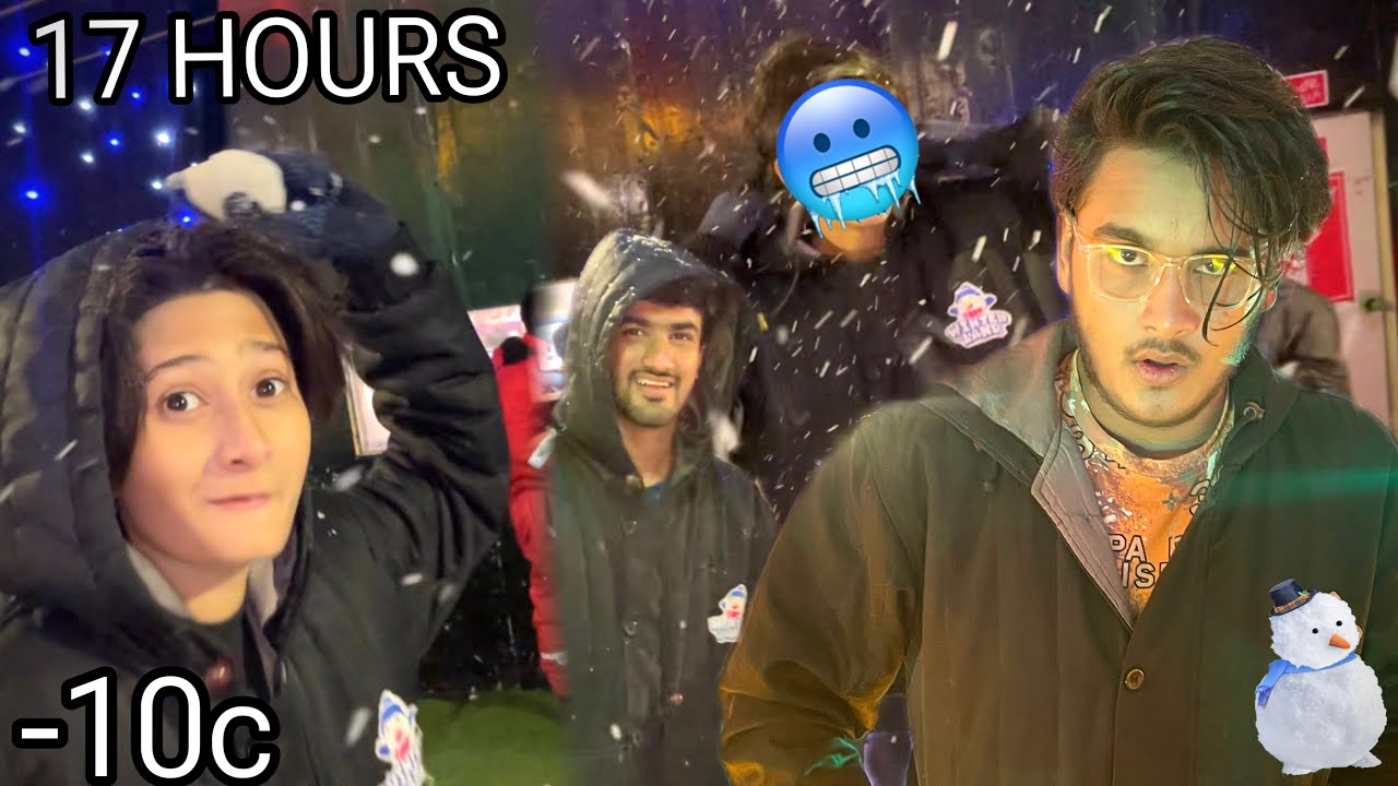 Living in iceland for 24 hours🥶 | Can we survive on -10c? 🥶😳