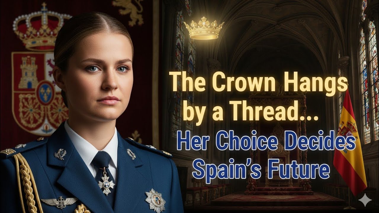 Spain’s Crown in Danger: Princess Leonor’s Choice Could Change Everything