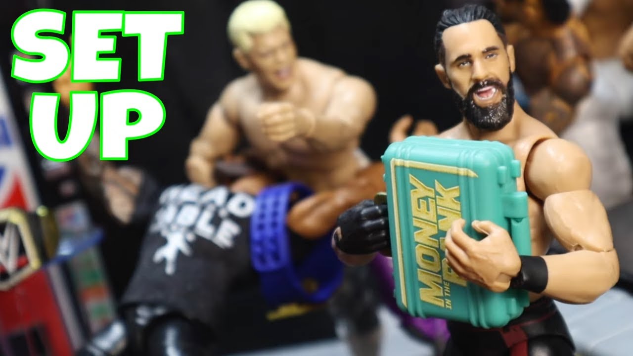 Cool WWE Action Figure SET UP - Backstage