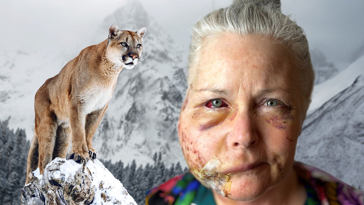The BRUTAL cougar attack that lasted 55 minutes