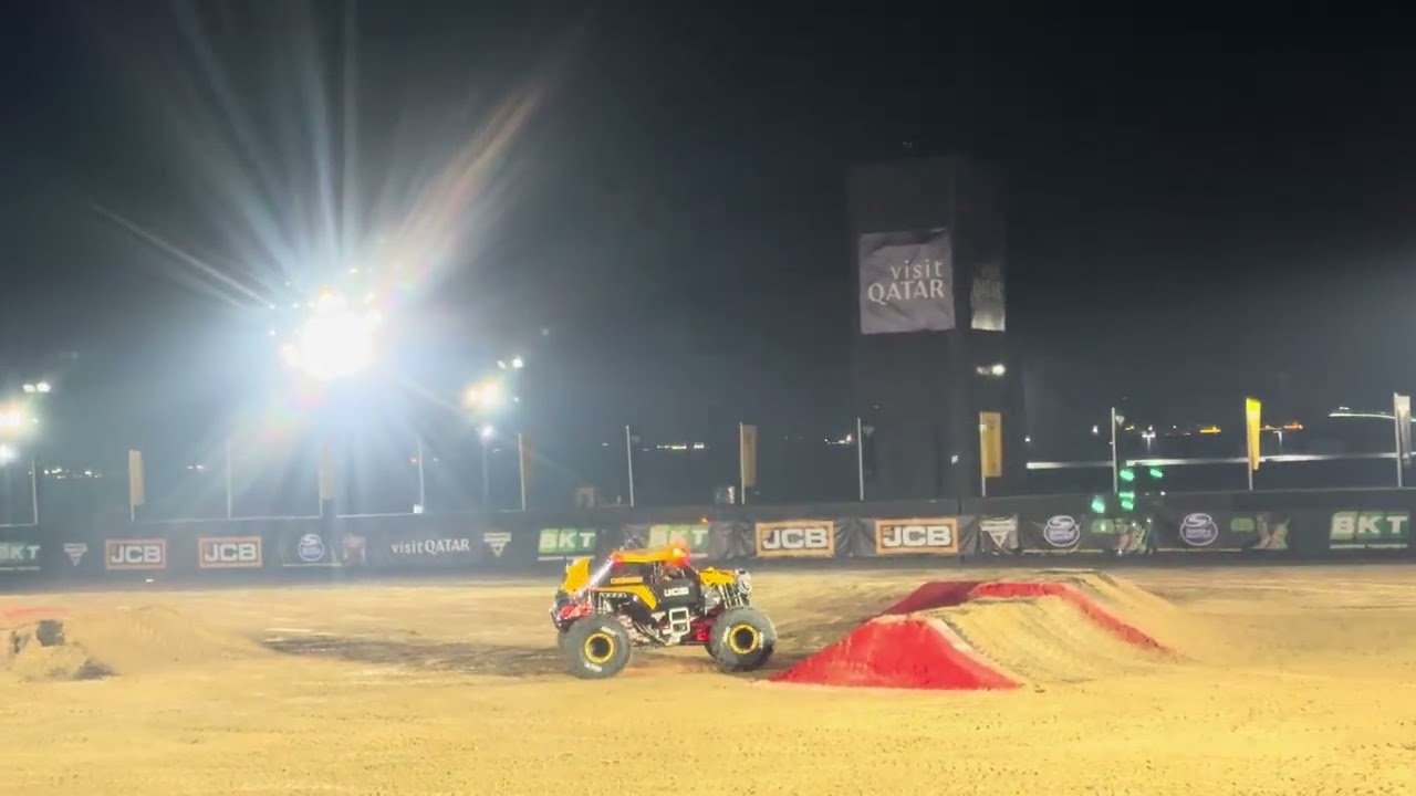 Braxton James Gamer: JCB Digatron Freestyle Competition | Monster Jam Doha 