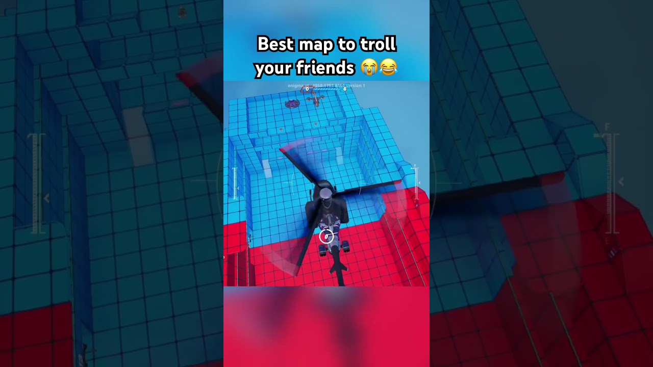Best Fortnite map to troll your friends 💀😭 #fortnitememes #fortnite