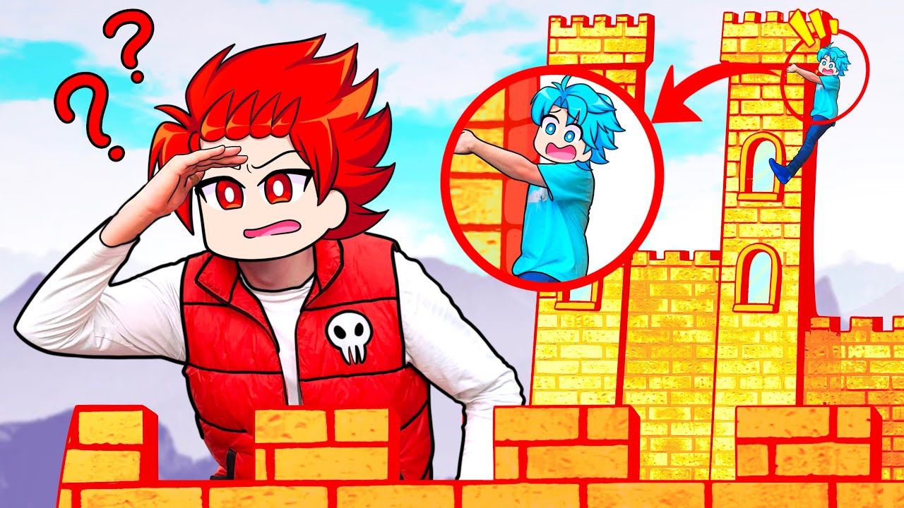 Squad plays HIDE n SEEK in Alex's DREAM CASTLE in REAL LIFE!