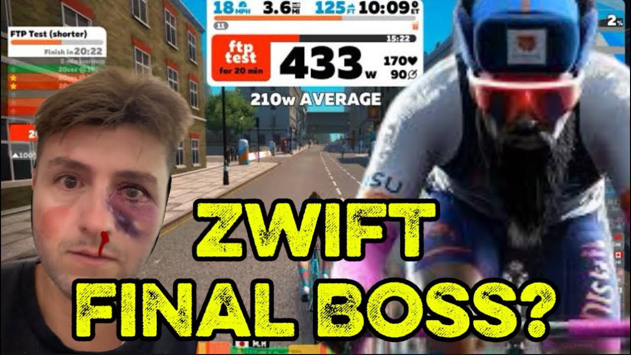 Hardest Zwift FTP Test | The Zwift Final Boss for any new Zwifter | Zwift Ride