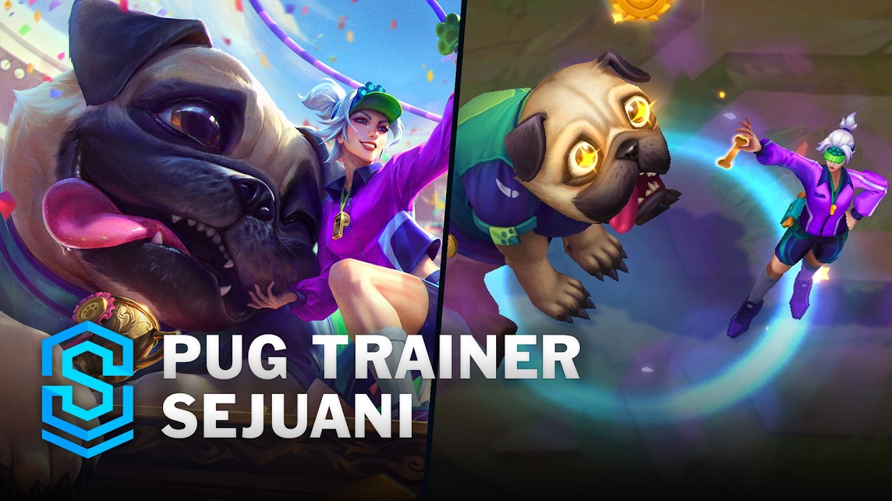 Pug Trainer Sejuani Skin Spotlight - Pre-Release - PBE Preview - League of Legends