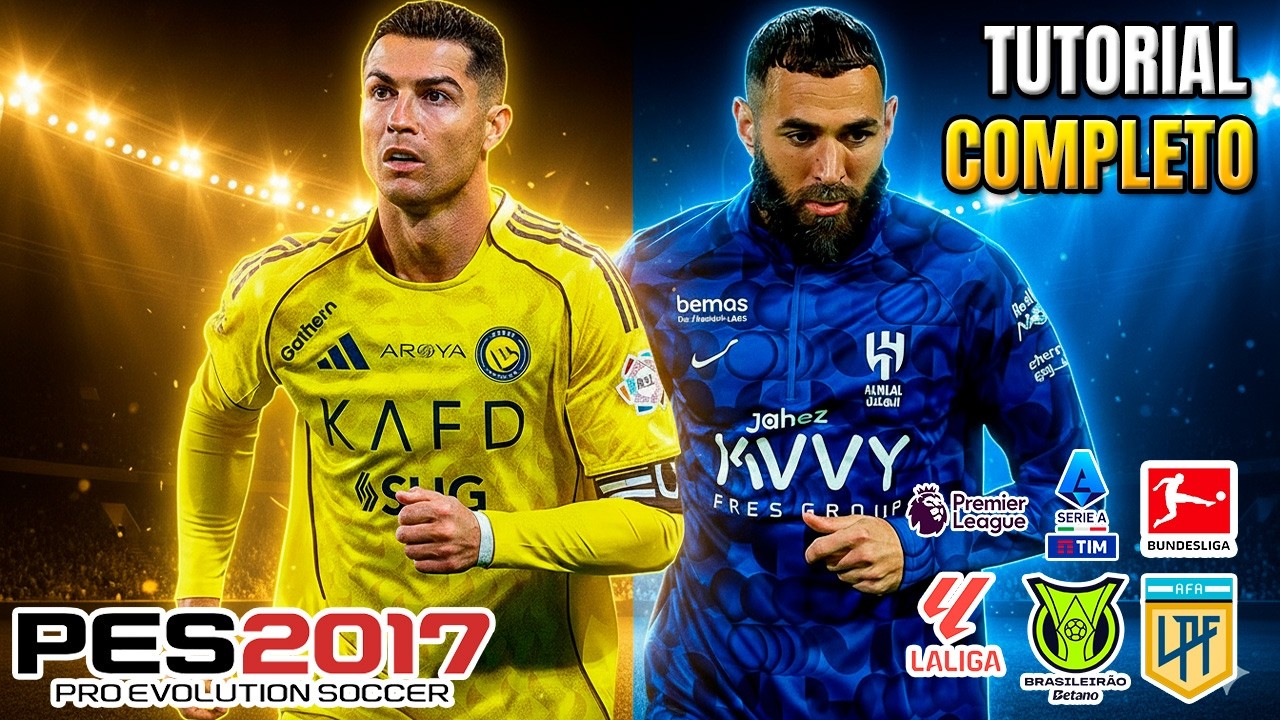 TUTORIAL 🔧 T99 PATCH 😱⚽ O SUBSTITUTO DO SMOKE PATCH PARA PES 2017 (2026)