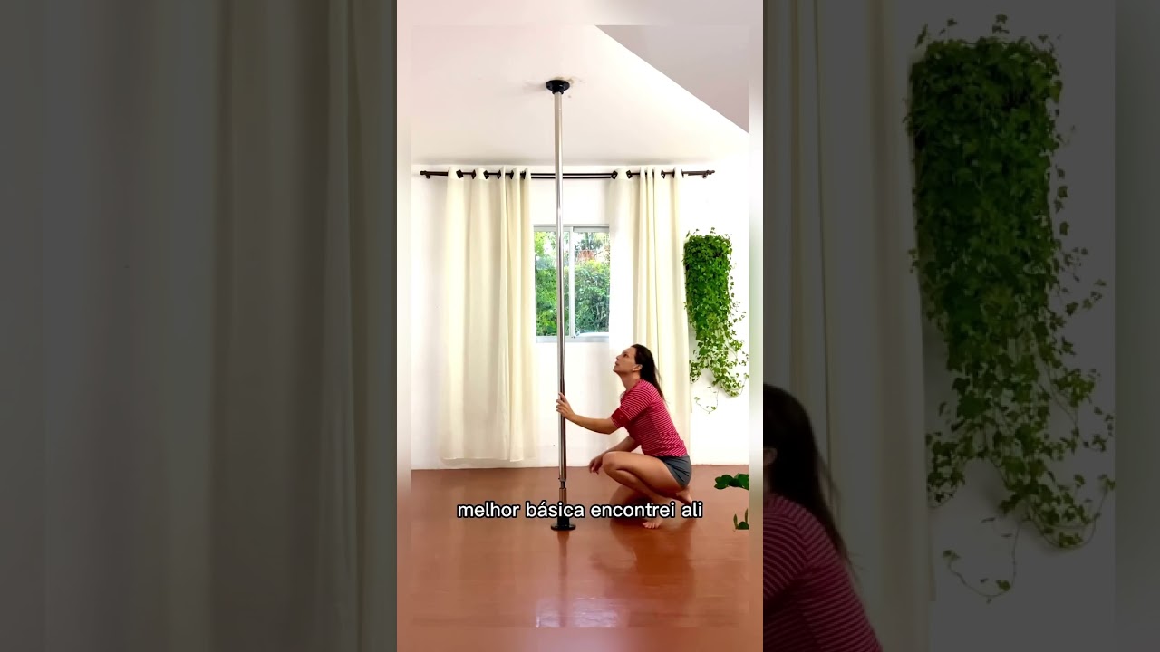 Instalação de pole de pressão (Removível Quick Lock)