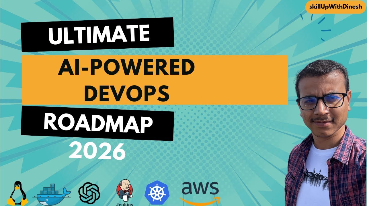 Ultimate AI-Powered DevOps Roadmap 2026 | Skills, Tools & Career Path