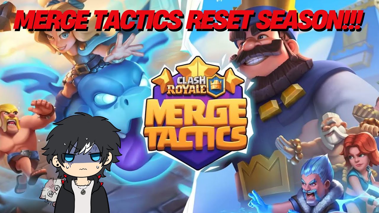 Aku Ketagihan Bermain Merge Tactics!!! - CLASH ROYALE