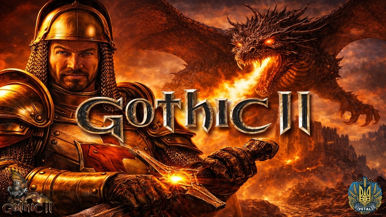 [СТРІМ] ПОВЕРНЕННЯ БЕЗІМЕННОГО - GOTHIC 2 НІЧ ВОРОНА #dayz #дейз #українською #стрім #gothic