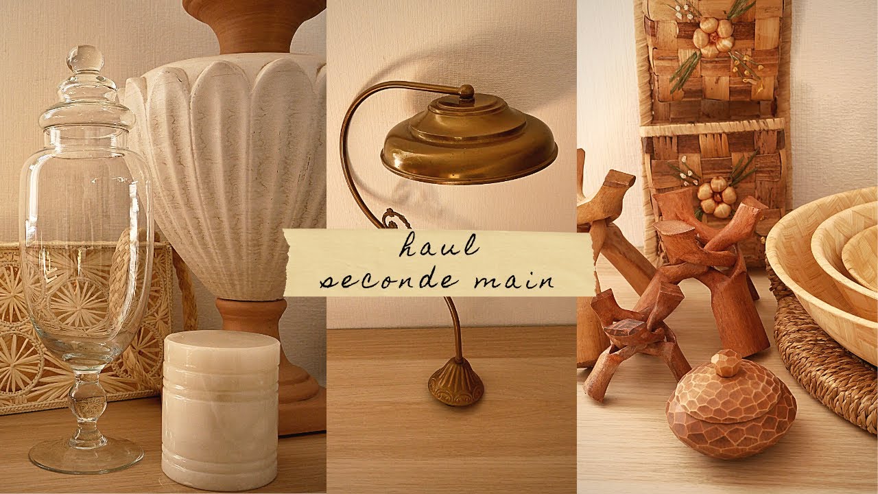 Haul déco seconde main | Home decor thrift haul (eng.sub) *BOHO+VINTAGE*