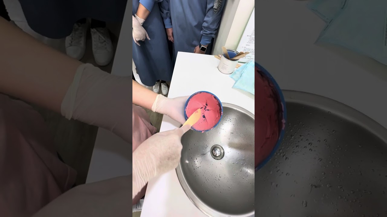 Alginate 調拌、印模教學（上顎）