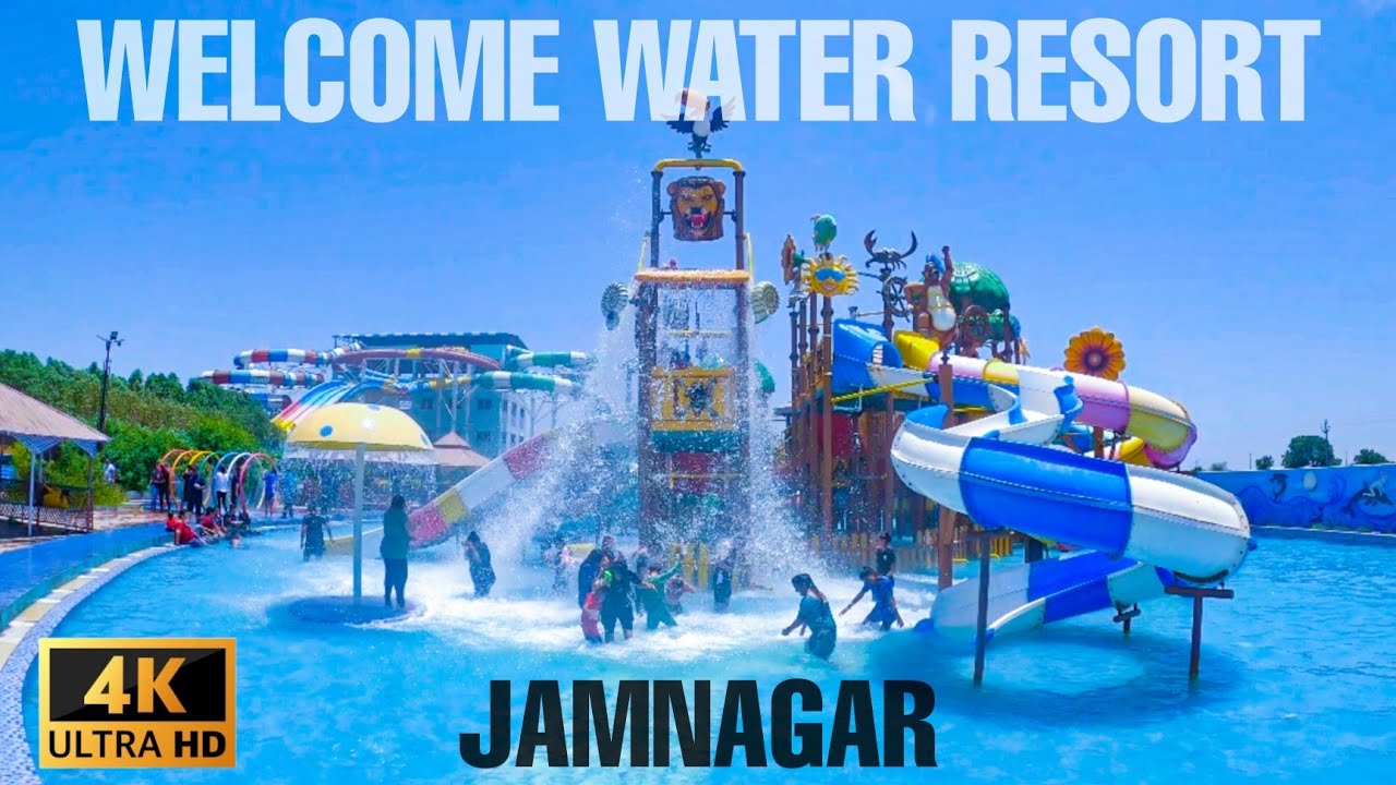 Welcome Water Resort Park Jamnagar l Charges, Facility, information l Biggest waterpark of Jamnagar