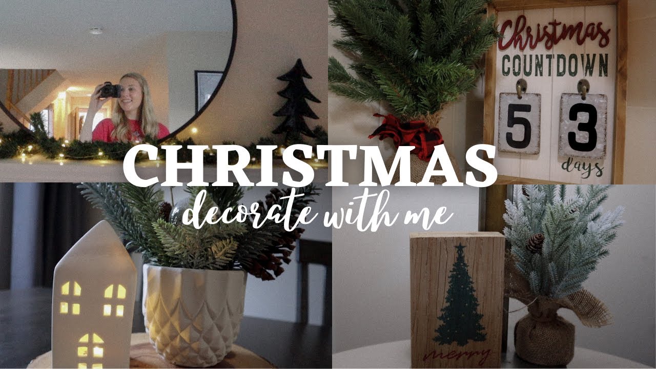 DECORATE W/ ME FOR CHRISTMAS 🎄✨ cozy, neutral & minimal decorating ideas
