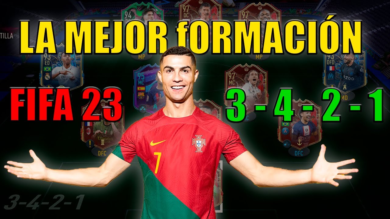 La formación 3-4-2-1. ¿Es la Mejor Formación de FIFA 23?