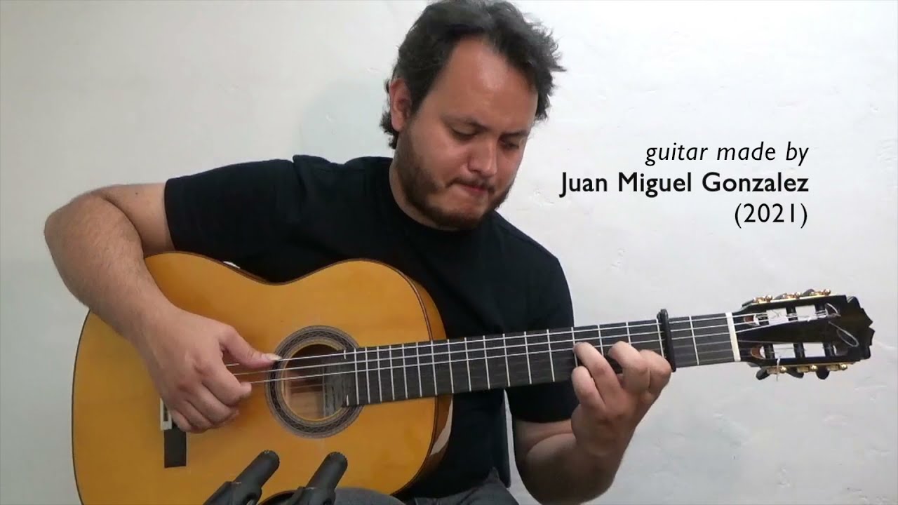 2021 Juan Miguel Gonzalez Flamenco Guitar