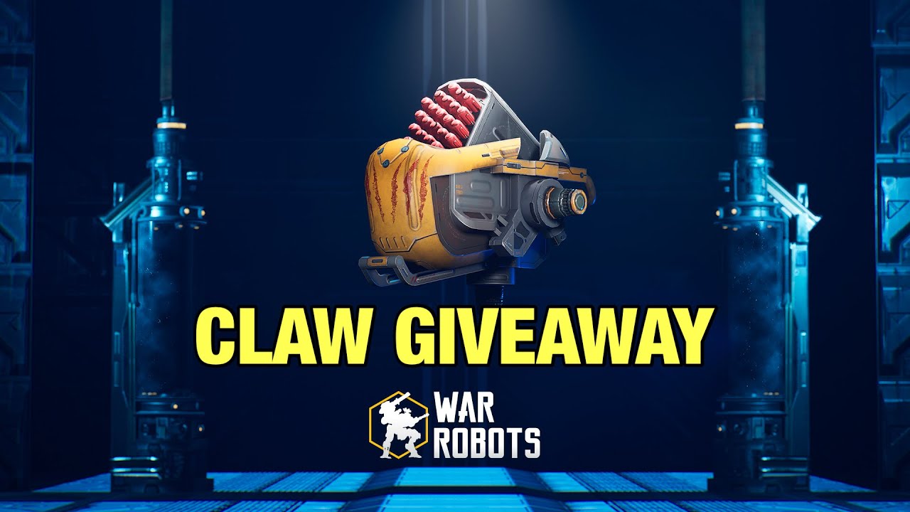 New Rocket Launcher with Rust effect, CLAW Giveaway | War Robots