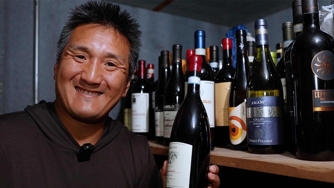 WINE CELLAR TOUR - 1000+ Bottles of Wine Nerd NIRVANA!!!