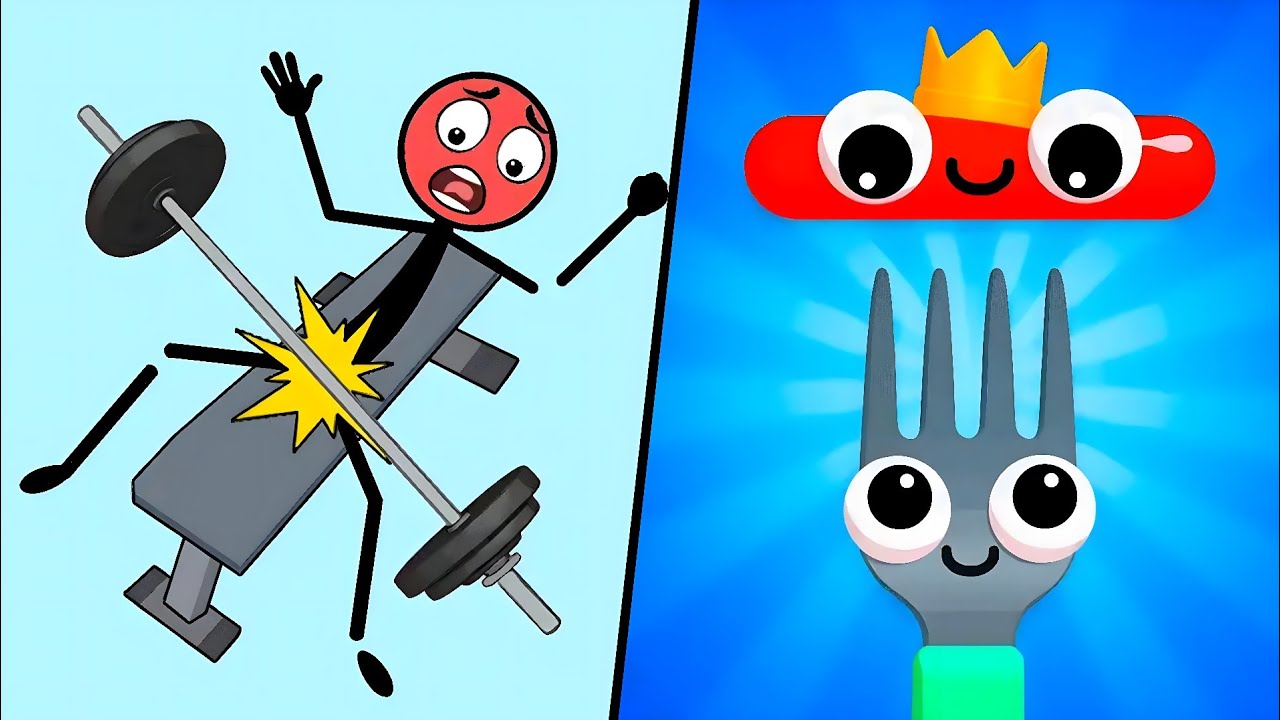 🤣 Ragdoll Break - Kick Loser 🆚 Fork N Sausage | All Ragdoll Break Gameplay,2048 Gameplay #0081.