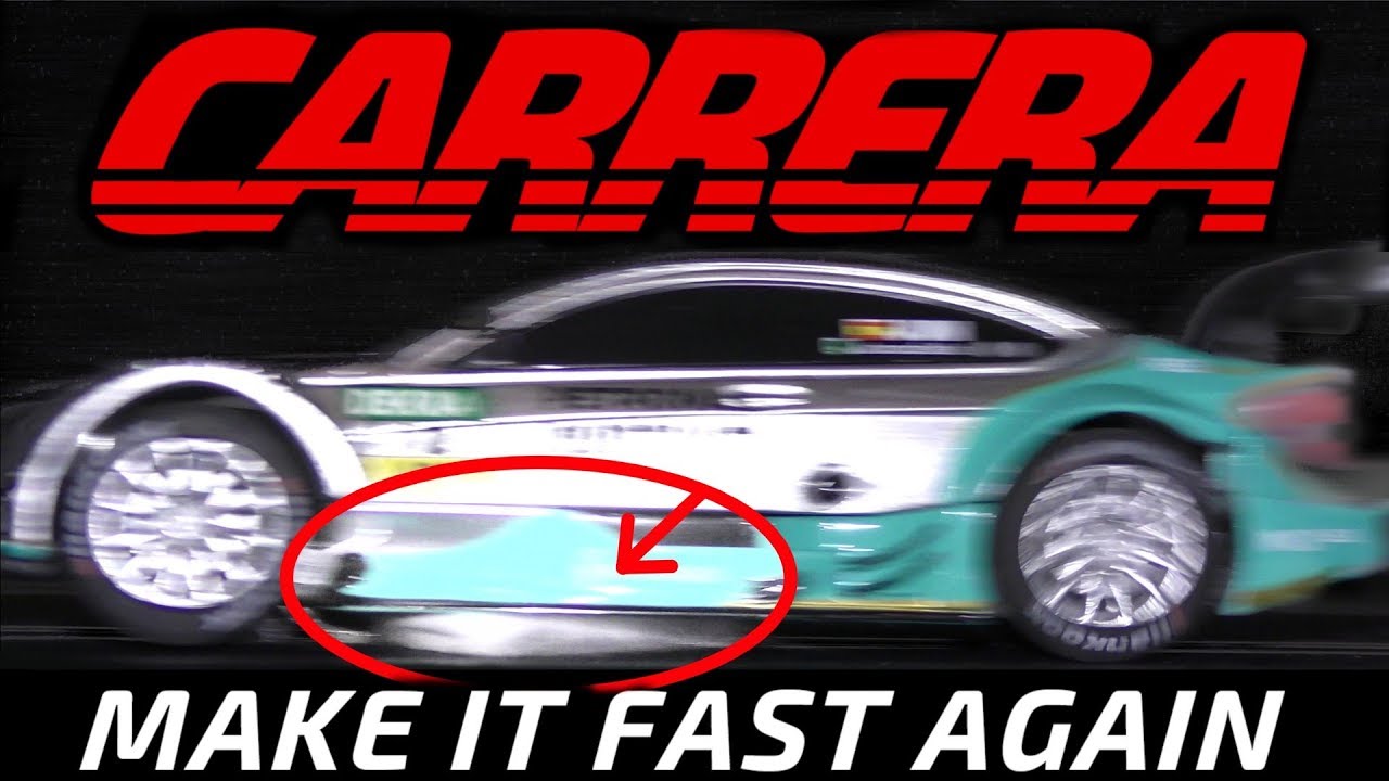 Carrera slotcar racetrack - 100% clean in less than 5 min. ✰✰✰✰✰