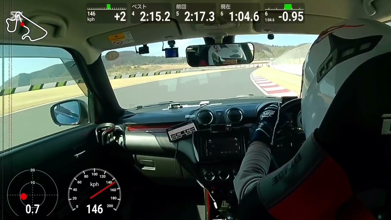 2026.2.13 オートポリス エランde 走行会　2回目　2:14.122