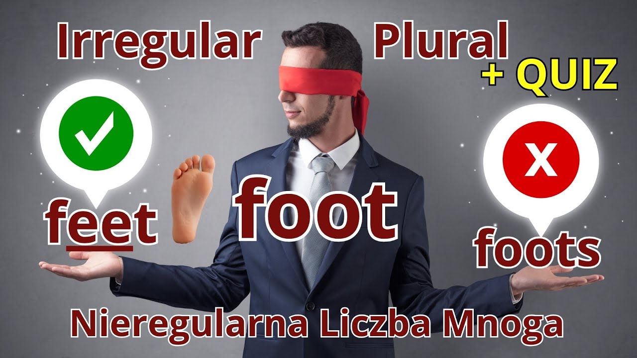 Nieregularna liczba mnoga po angielsku👍 Naucz się raz na zawsze! Lekcja + QUIZ🎓
