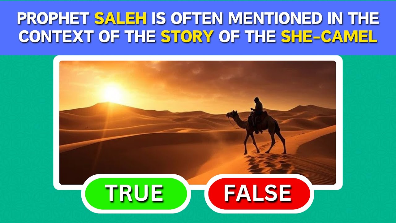 True or False Prophets Edition | Islamic Quora