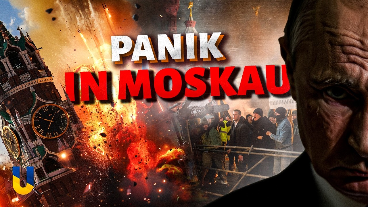 AUFSTAND in Moskau! EXPLOSIONEN und UNRUHEN: Drohnen TREFFEN Hauptstadt, Menschen WÜTEND