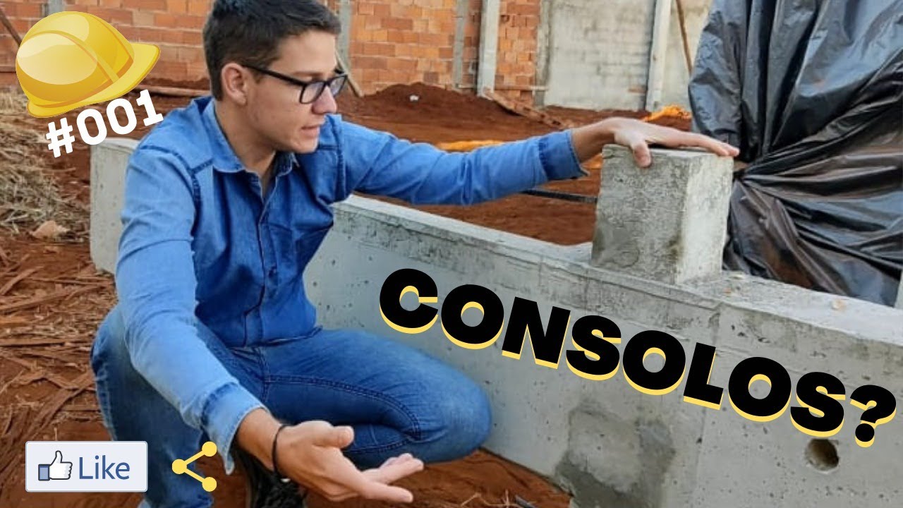 Estruturas pré-moldadas - Consolos - A  teoria na prática #001
