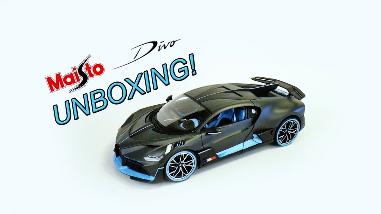 [Unboxing & Review] - Bugatti Divo 1:18 by Maisto