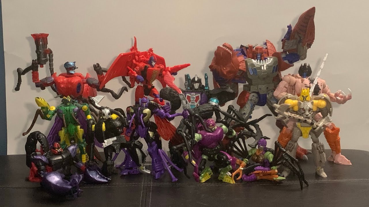 TRANSFORMERS BEAST WARS B-TEAM/PREDACONS REVIEW