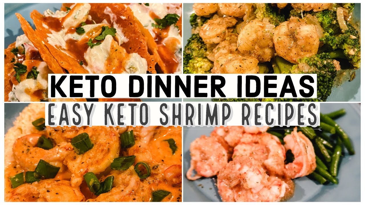 KETO DINNER IDEAS | Easy Keto Shrimp Recipes | Suz and The Crew