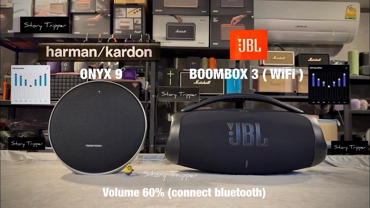 Harman Kardon Onyx Studio 9 vs JBL Boombox 3 WiFi