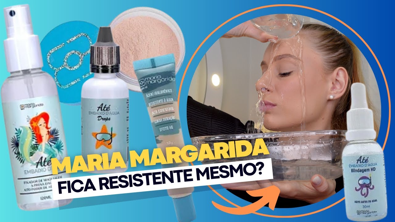 Pele resistente com 5 PRODUTOS MARIA MARGARIDA