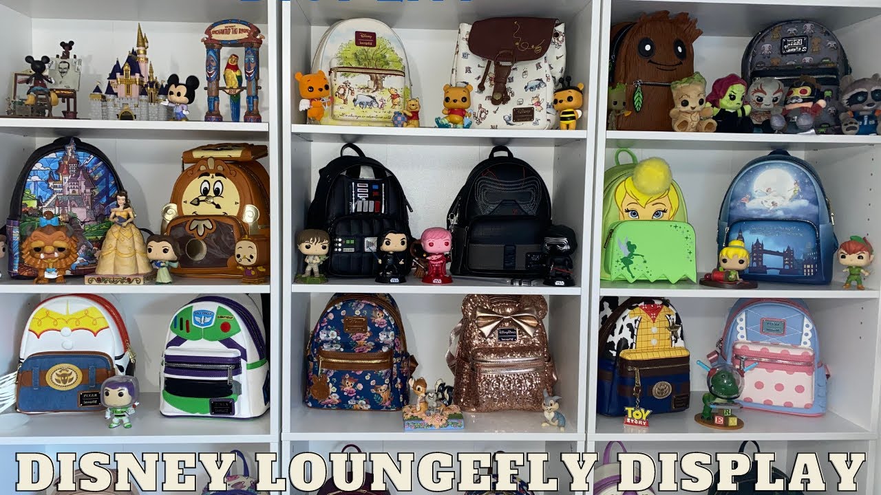 How I Display My Disney Loungefly Bags ✨