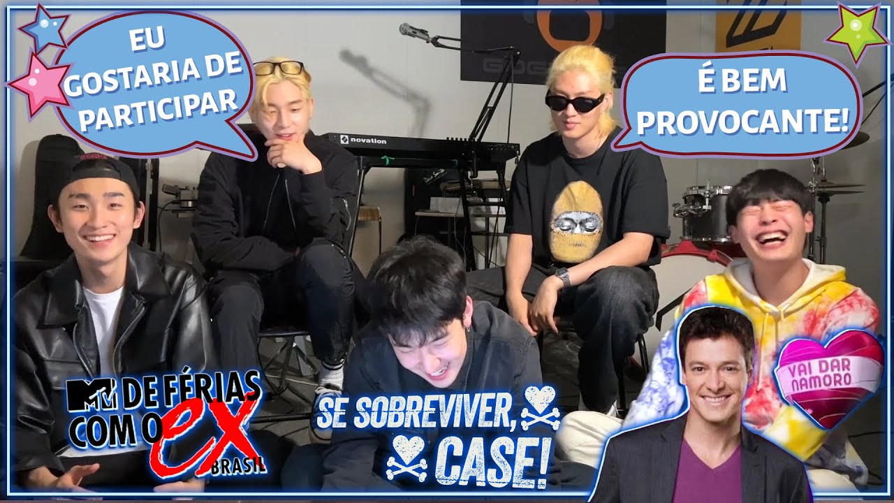 BANDA COREANA REAGE A PROGRAMAS DE NAMORO DO BRASIL (COM 2Z)